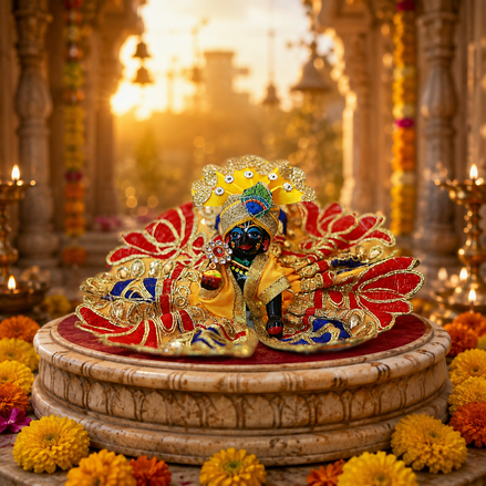 Iccha Balgopal Mathura Big Idol – Divine Krishna Idol for Home Puja