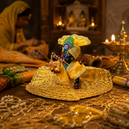 Balgopal Mathura Medium Idol – Krishna Murti for Puja & Home Decor