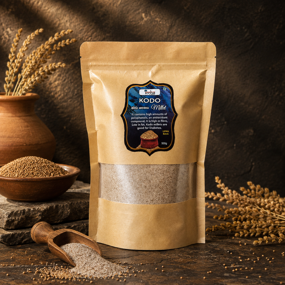 Iccha Kodo Upma Rawa | Fibre-Rich Traditional Millet Rawa