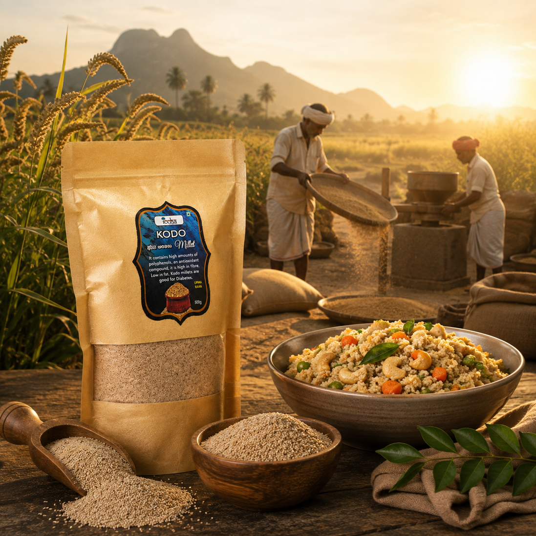 Iccha Kodo Upma Rawa | Fibre-Rich Traditional Millet Rawa