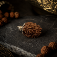 Iccha Rudraksha Pendant – Sacred Spiritual Bead for Meditation & Daily Wear