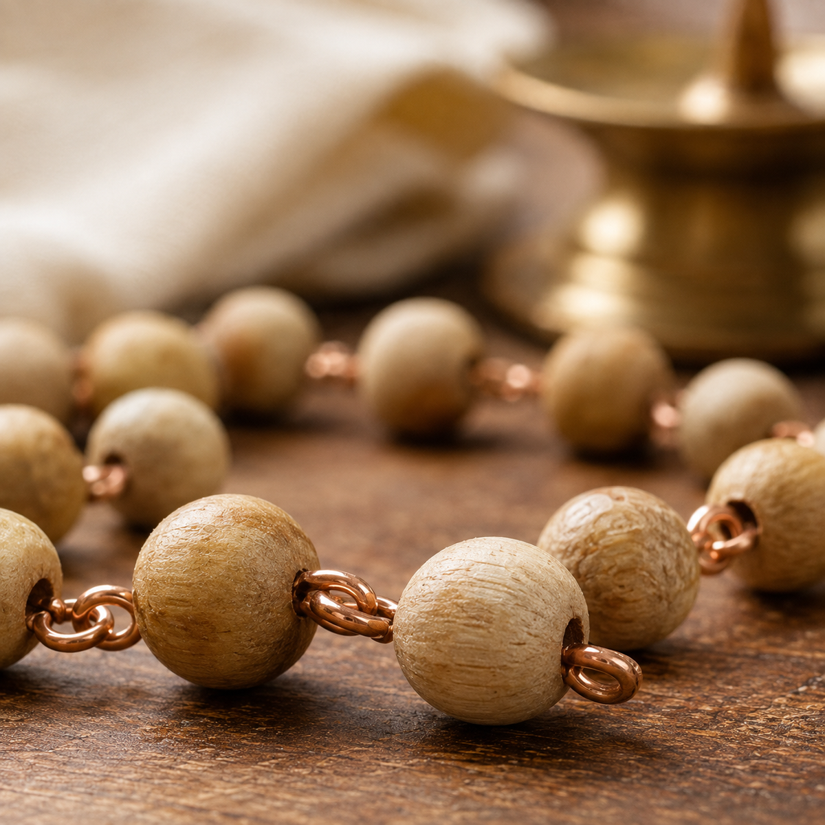 Iccha Tulsi Mala Round for Japa, Meditation & Prayer