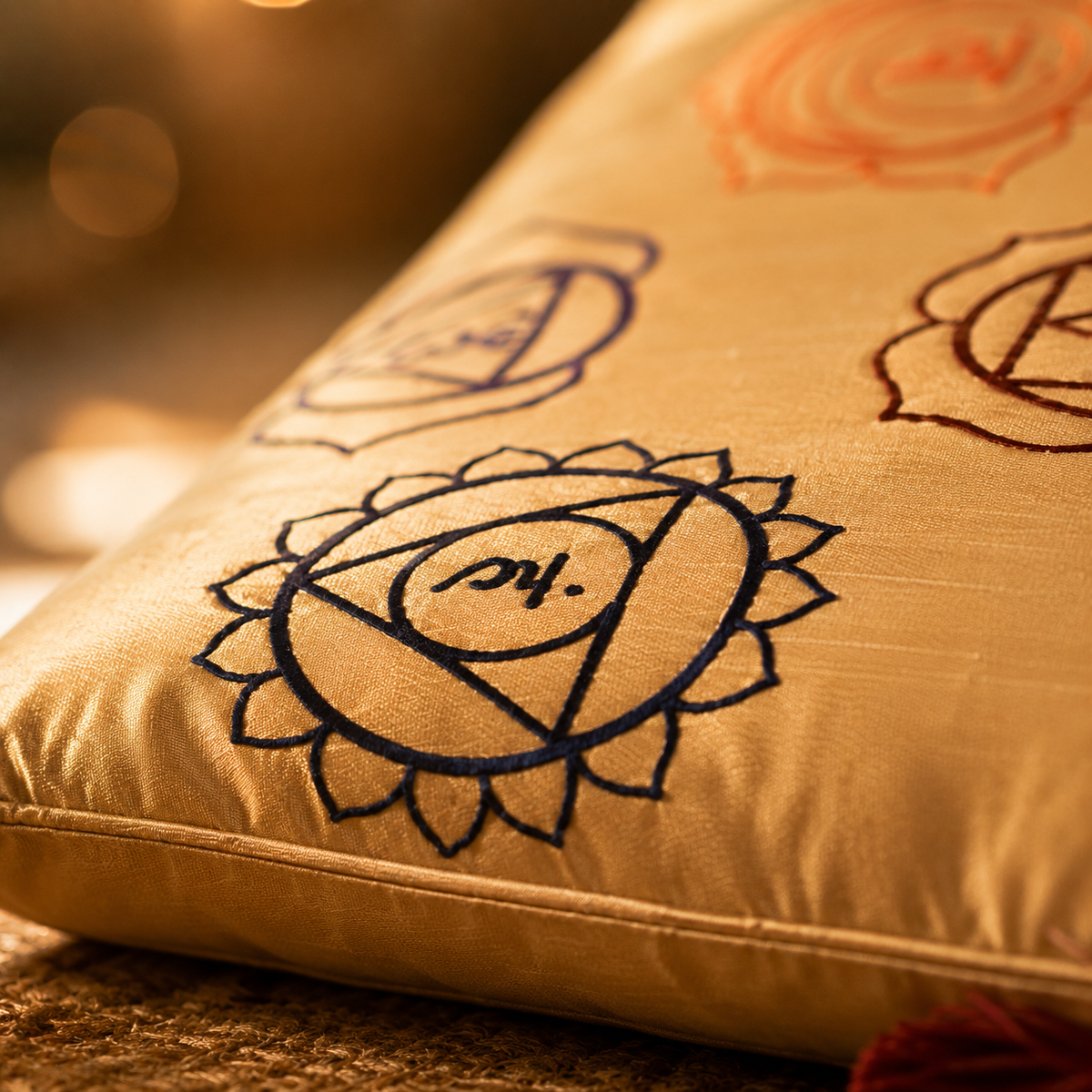 Iccha Chakra Seat – Soft Meditation Cushion for Comfortable Floor Sitting