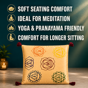 Iccha Chakra Seat – Soft Meditation Cushion for Comfortable Floor Sitting