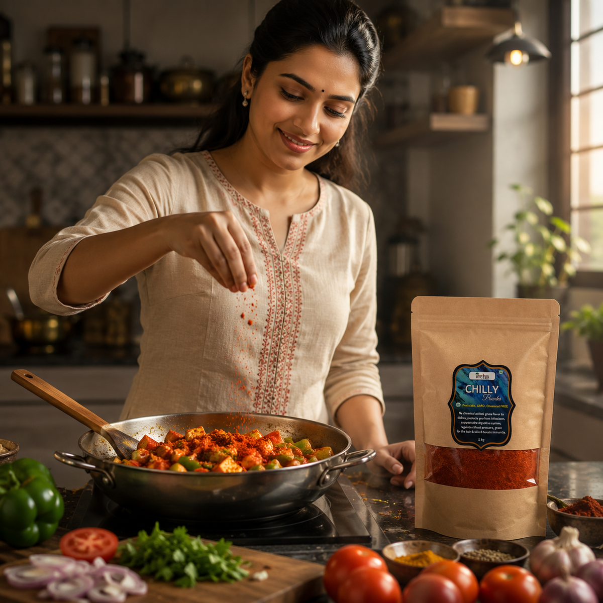 Iccha Chilli Powder – Pure & Natural Spice Blend for Rich Flavor