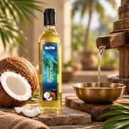 Iccha Cold Pressed Coconut Oil – Pure Coconut Cooking & Hair Oil