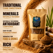 Iccha Jaggery Powder | Natural Mineral-Rich Cane Sweetener