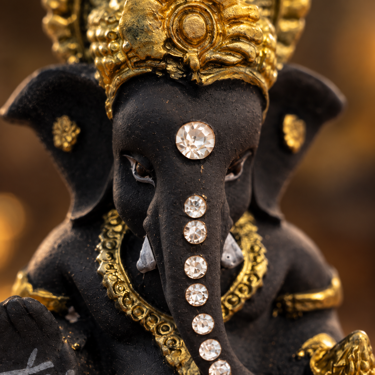 Iccha Jain Small Ganesh Idol – Lord Ganesha Murti (8 cm)