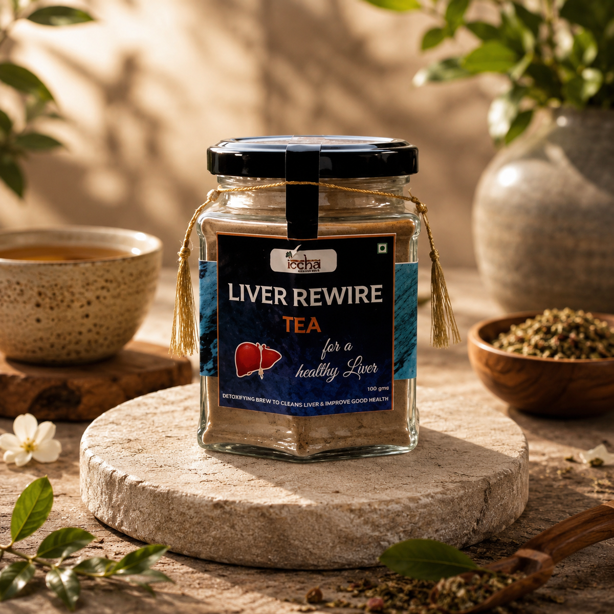 Iccha Liver Rewire Tea – Herbal Daily Wellness Blend