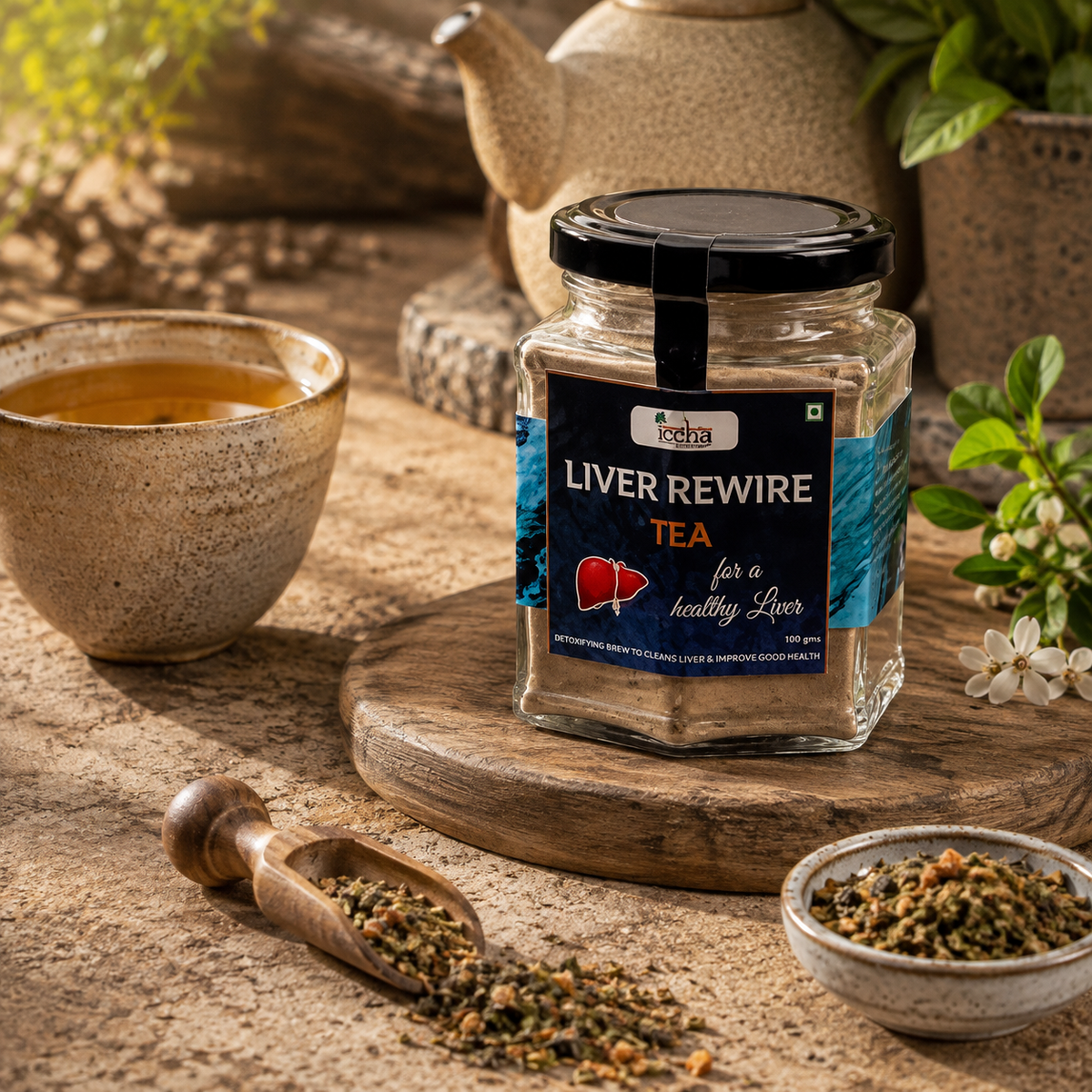Iccha Liver Rewire Tea – Herbal Daily Wellness Blend