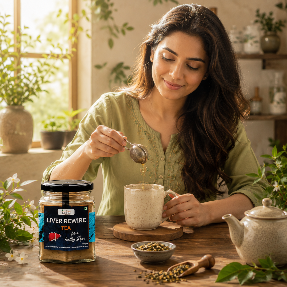 Iccha Liver Rewire Tea – Herbal Daily Wellness Blend