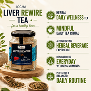 Iccha Liver Rewire Tea – Herbal Daily Wellness Blend