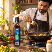 Iccha Cold Pressed Mustard Oil – Natural Kachi Ghani Cooking Oil with Omega-3 & Rich Flavour