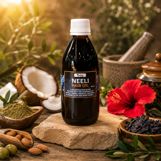 Iccha Neeli Oil | Herbal Hair & Scalp Nourishing Oil