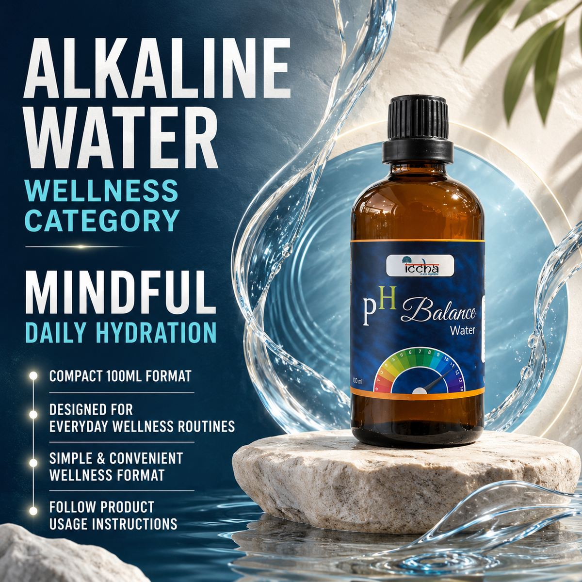 Iccha pH Balance Water | Alkaline Water for Daily Wellness