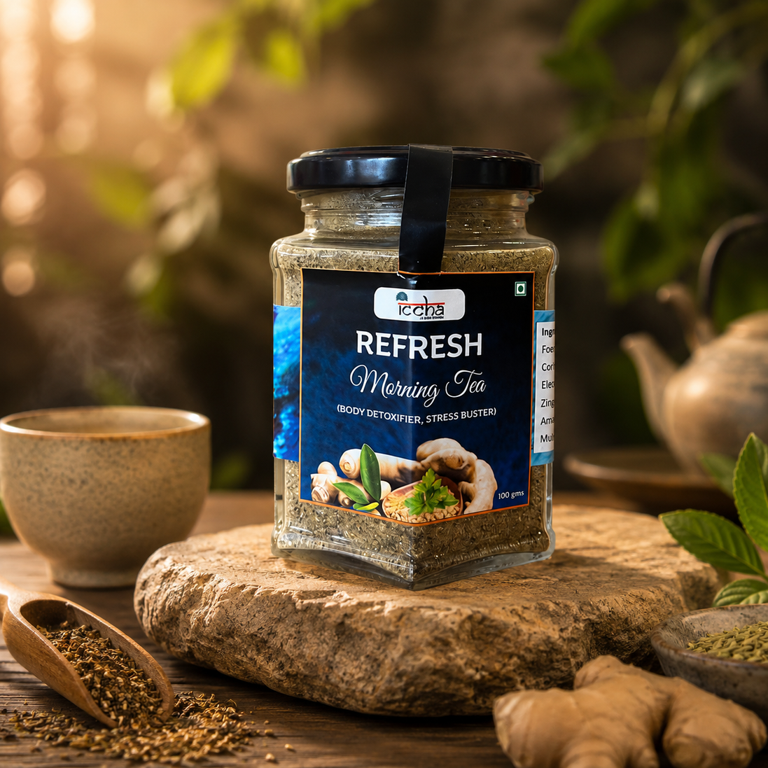 Iccha Refresh Tea | Herbal Tea for Digestive & Daily Wellness