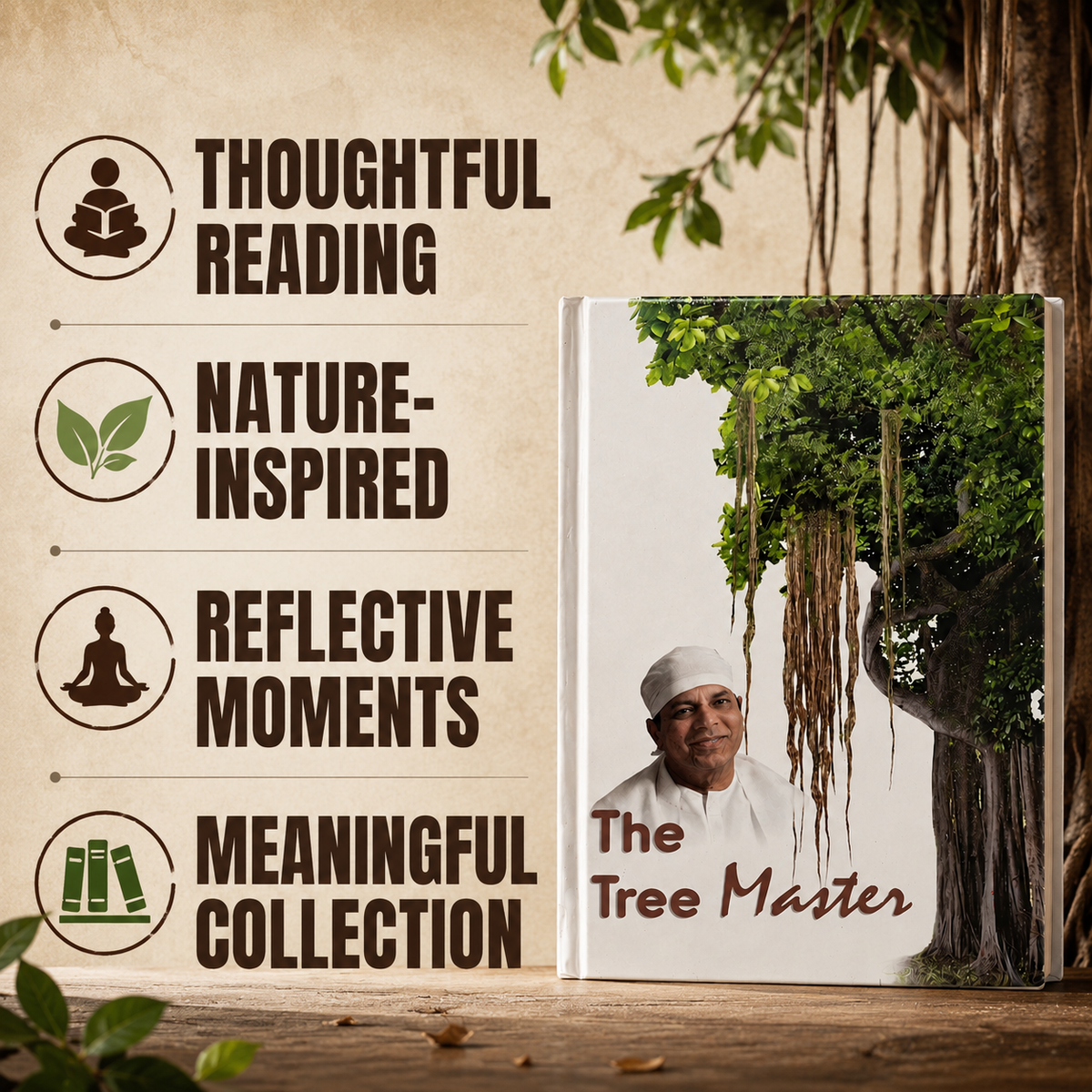 The Tree Master Book – Inspiring Nature & Wisdom Reading | Iccha