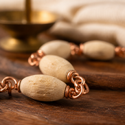 Iccha Tulsi Mala Oval – Natural Tulsi Beads for Japa & Meditation