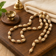 Iccha Tulsi Mala Oval – Natural Tulsi Beads for Japa & Meditation